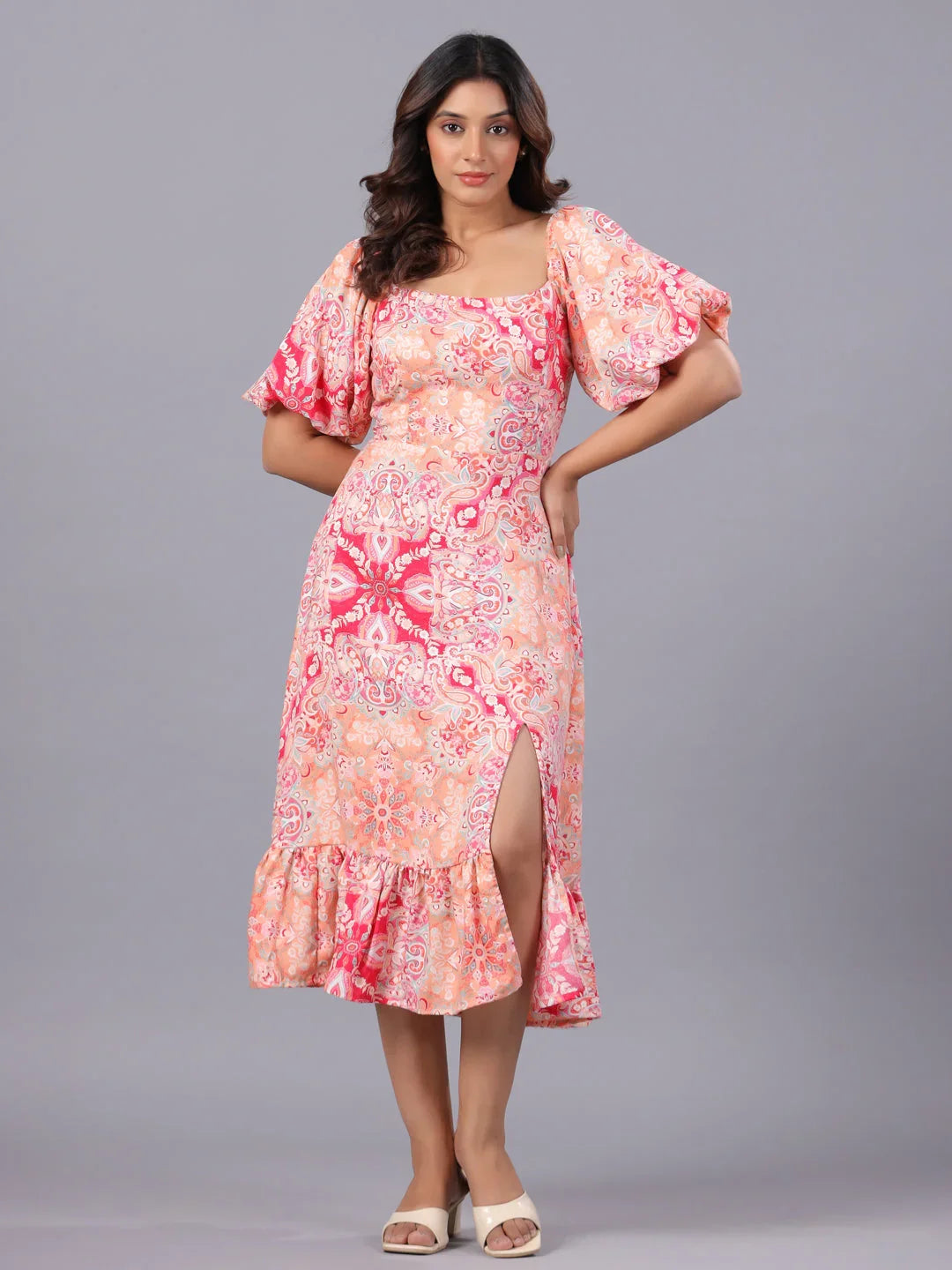  A collection of stylish midi dresses for women