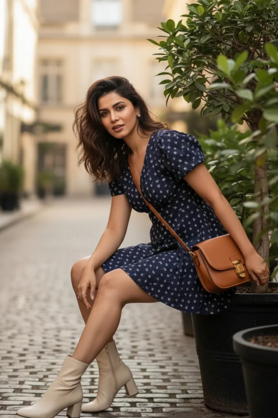 Fit and Flare Mini Dress