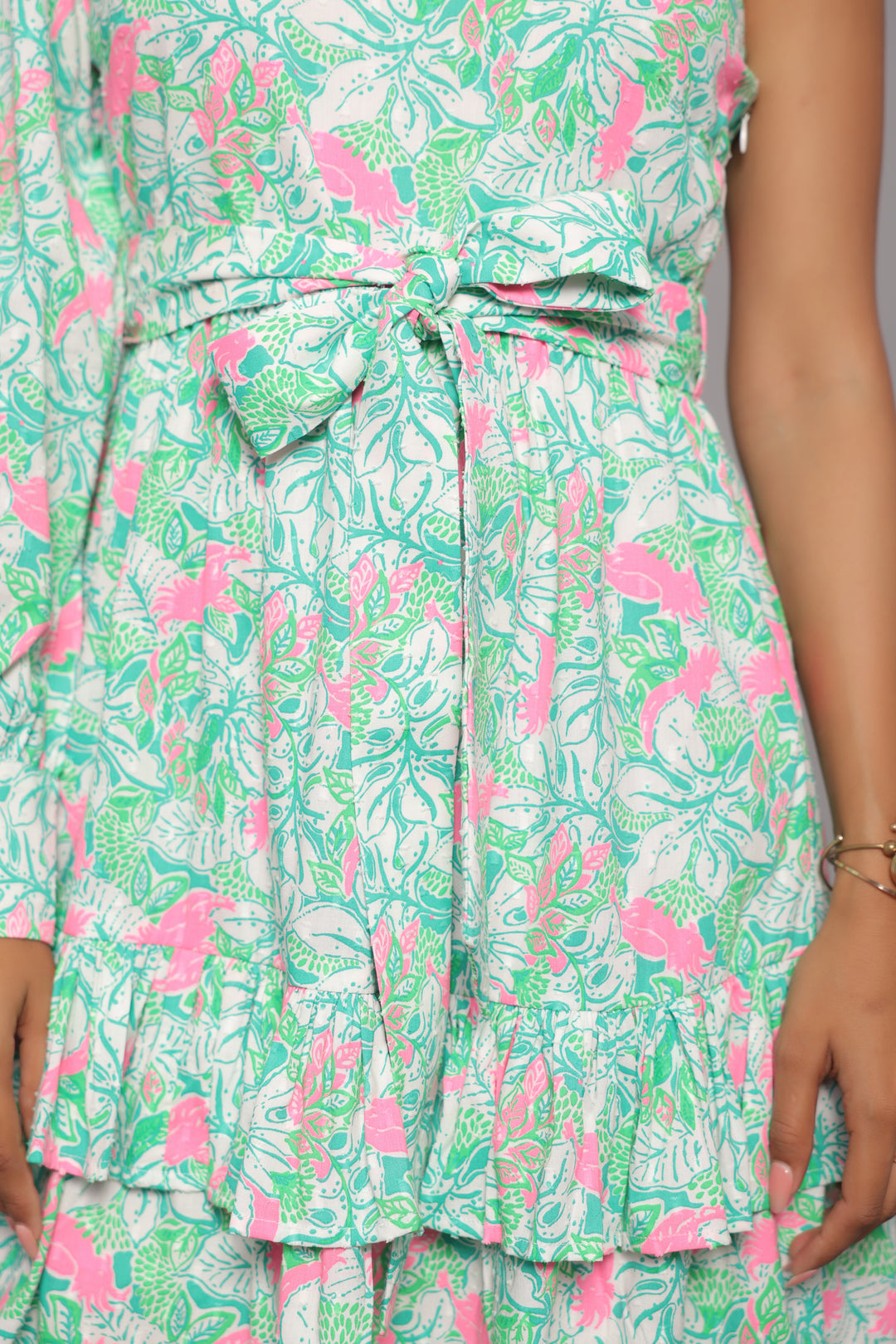 Green Mini Dress for Women – One Shoulder Fit &amp; Flare Style
