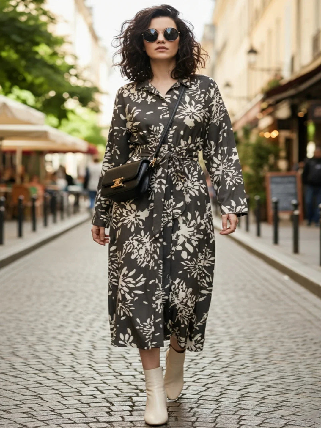 Western wear maxi dress for women