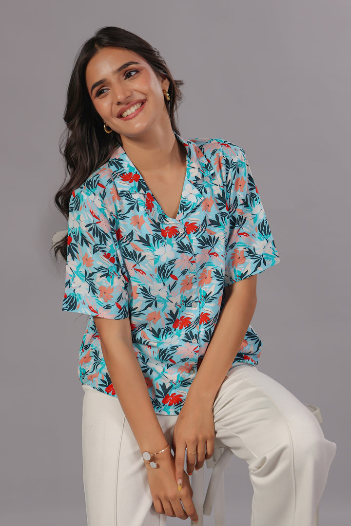 Shirt in Floral Print