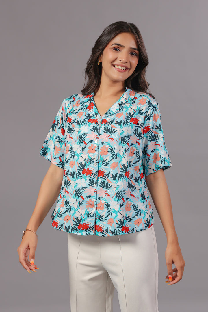 Shirt in Floral Print