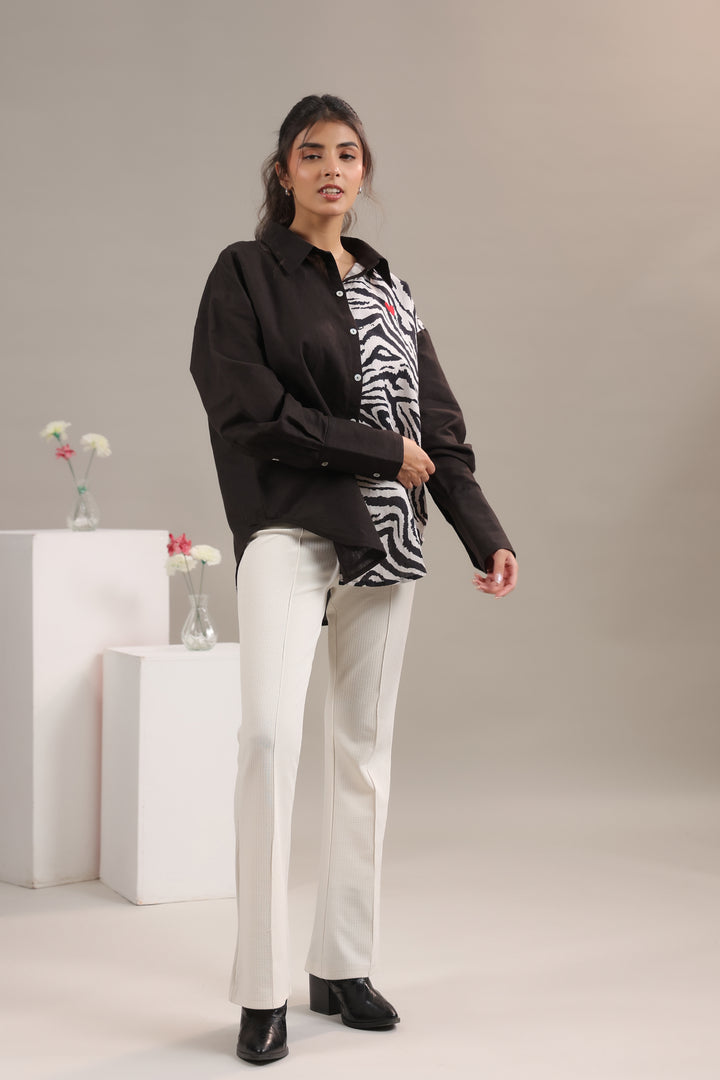 Casual Leopard Print Shirt for Women June 9 Clothing