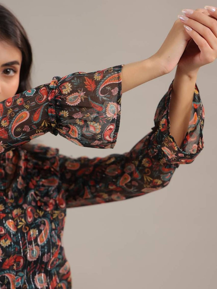 floral print shirt womens - Closer look
